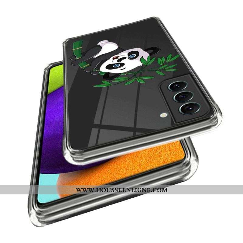 Coque Samsung Galaxy S23 Plus 5G Transparente Panda Bambou