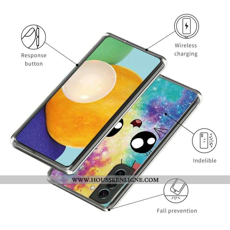 Coque Samsung Galaxy S23 Ultra 5G Chat Graphique