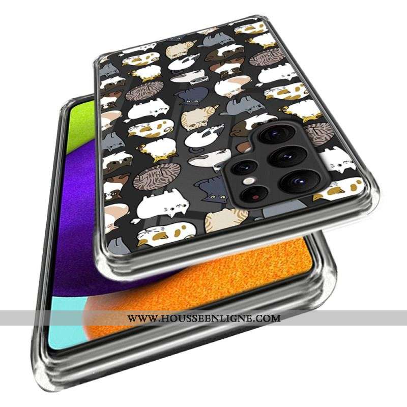Coque Samsung Galaxy S23 Ultra 5G Multiples Chats