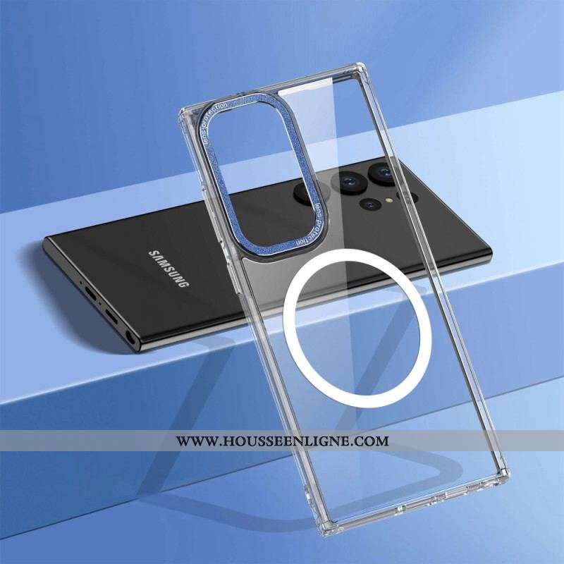 Coque Samsung Galaxy S23 Ultra 5G Transparente Compatible Magsafe
