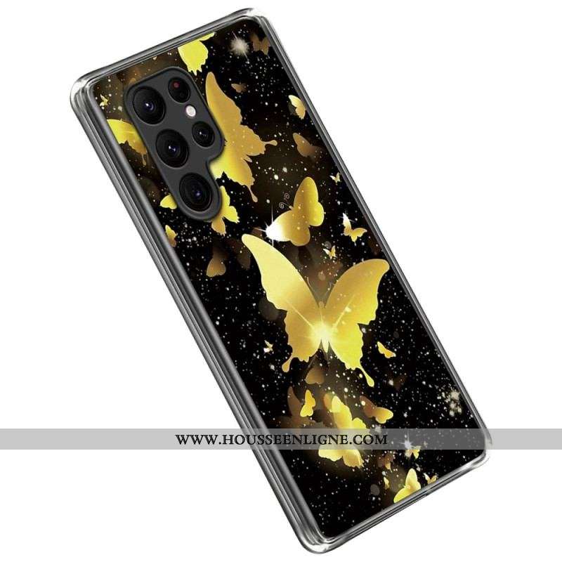 Coque Samsung Galaxy S23 Ultra 5G Vol des Papillons