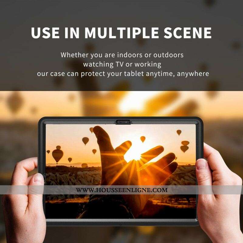 Coque Samsung Galaxy Tab S8 Plus / Tab S7 Plus Multi-Fonctionnelle Business