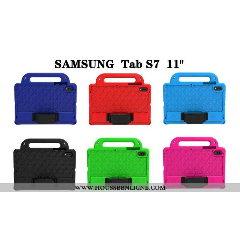 Coque Samsung Galaxy Tab S8 / Tab S7 Multi-Fonctionnelle Kids