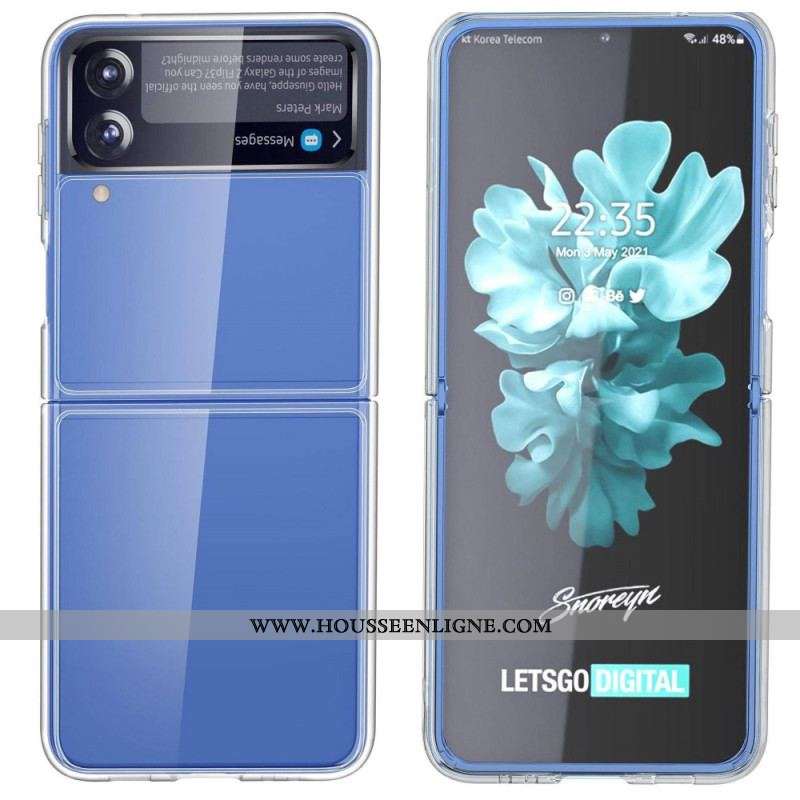 Coque Samsung Galaxy Z Flip 4 Crystal