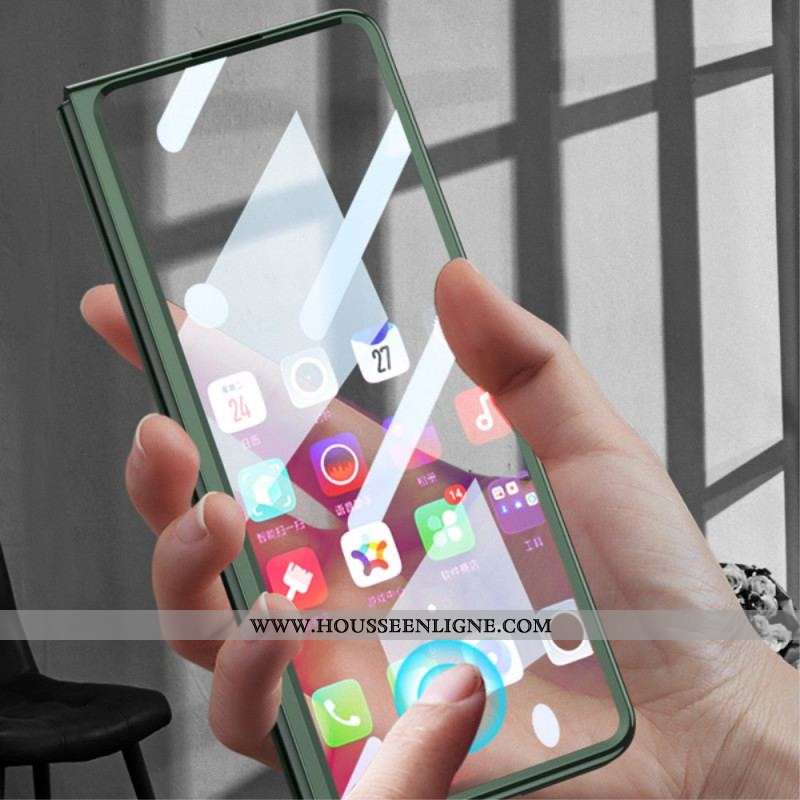 Coque Samsung Galaxy Z Fold 3 5G Transparente avec Porte-Stylet GKK