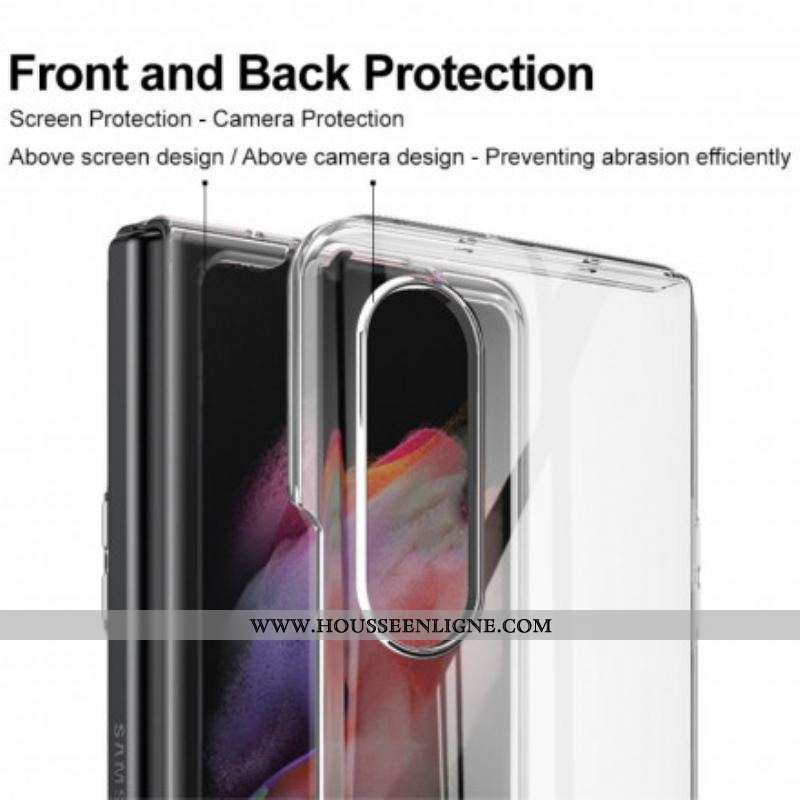 Coque Samsung Galaxy Z Fold 3 Transparente IMAK
