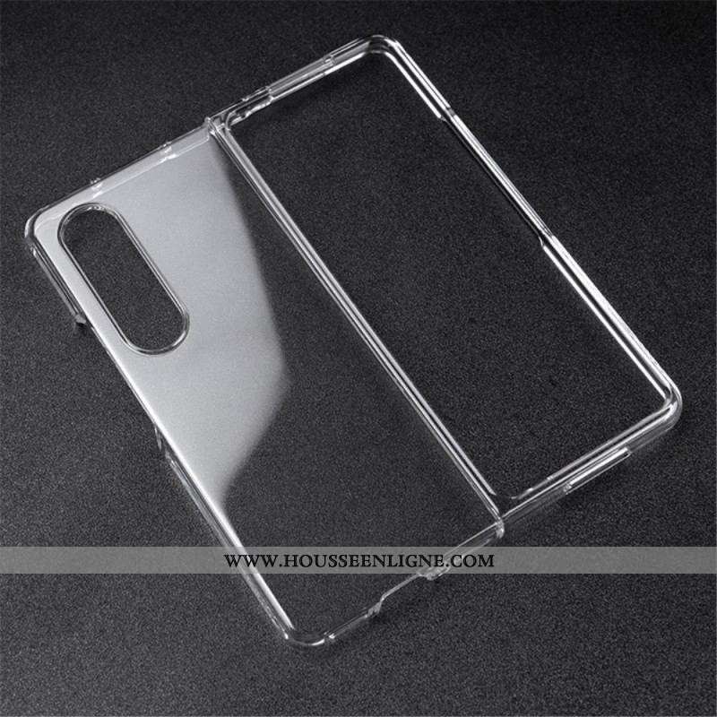 Coque Samsung Galaxy Z Fold 4 Plastique Invisible