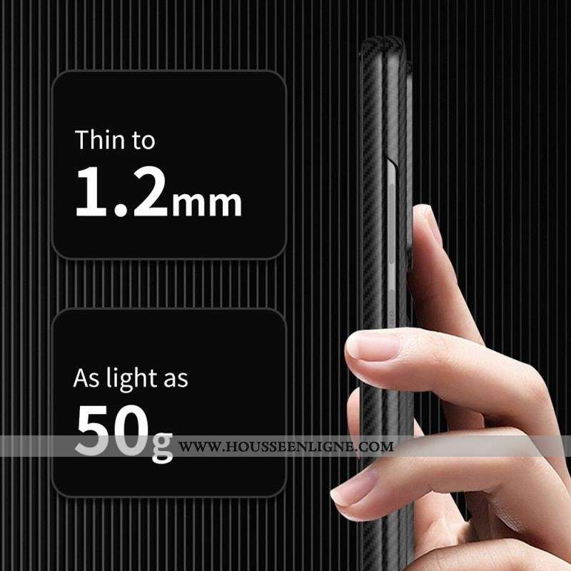 Coque Samsung Galaxy Z Fold 4 Urbain Fibre de Carbone