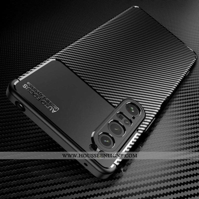 Coque Sony Xperia 1 IV Fibre Carbone