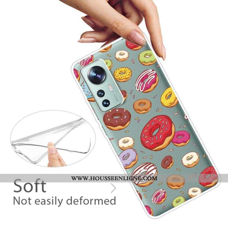Coque  Xiaomi 12 / 12X  love Donuts