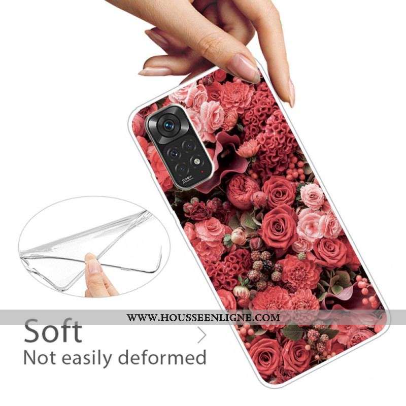 Coque Xiaomi Redmi Note 11 / 11s Fleurs Intenses