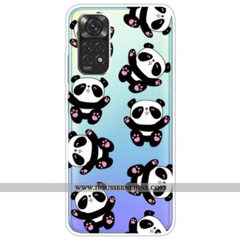 Coque Xiaomi Redmi Note 11 / 11s Pandas Fun