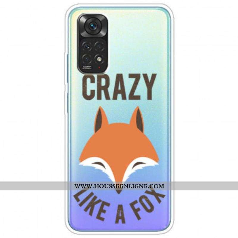 Coque Xiaomi Redmi Note 11 / 11s Renard / Crazy Like a Fox