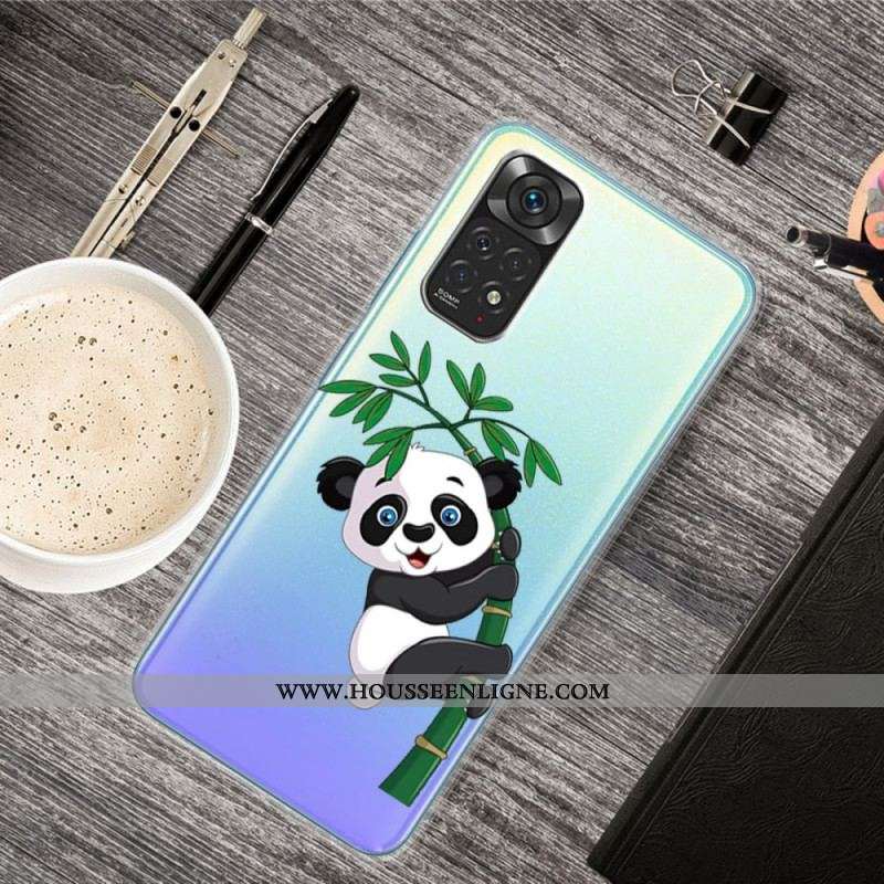 Coque Xiaomi Redmi Note 11 Pro /  Note 11 Pro 5G Panda Sur Le Bambou