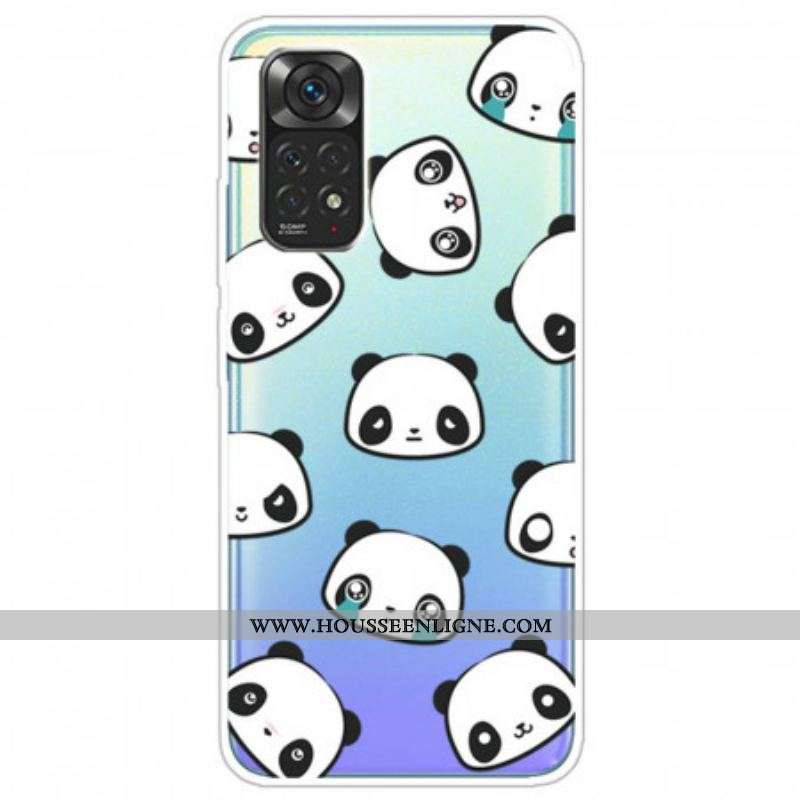 Coque Xiaomi Redmi Note 11 Pro /  Note 11 Pro 5G Pandas Sentimentaux