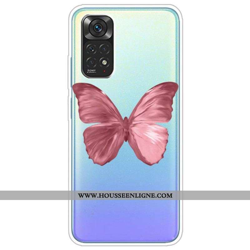 Coque Xiaomi Redmi Note 11 Pro /  Note 11 Pro 5G Papillons Sauvages