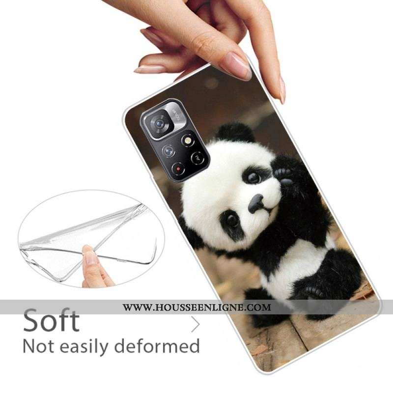 Coque Xiaomi Redmi Note 11 Pro Plus 5G Flexible Panda