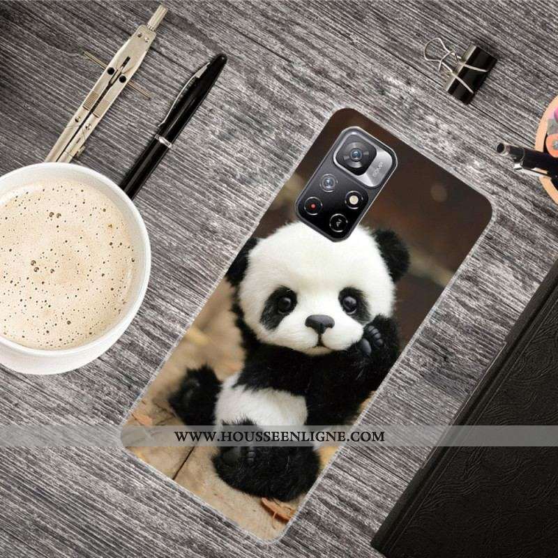 Coque Xiaomi Redmi Note 11 Pro Plus 5G Flexible Panda