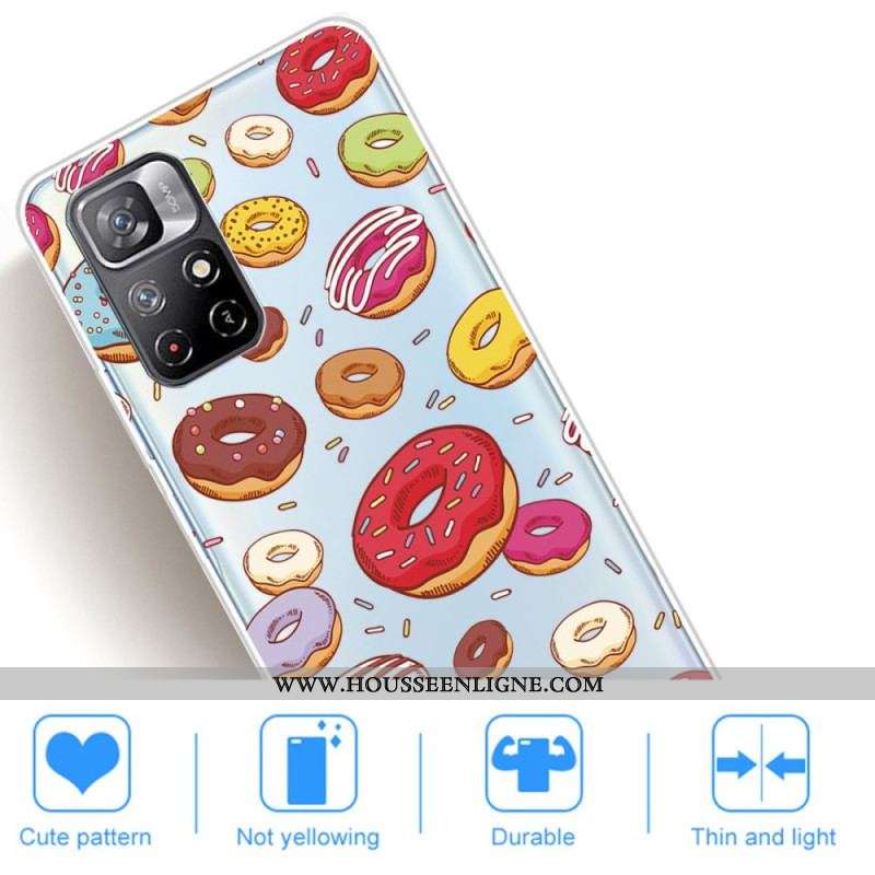 Coque Xiaomi Redmi Note 11 Pro Plus 5G Love Donuts