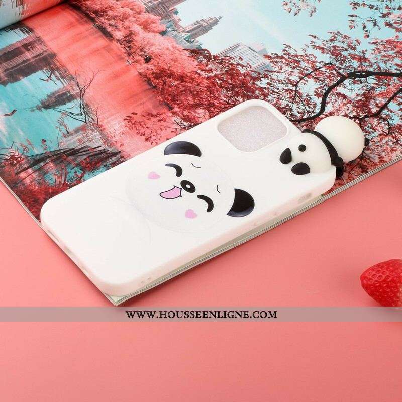 Coque iPhone 13 Mini Cool Panda 3D