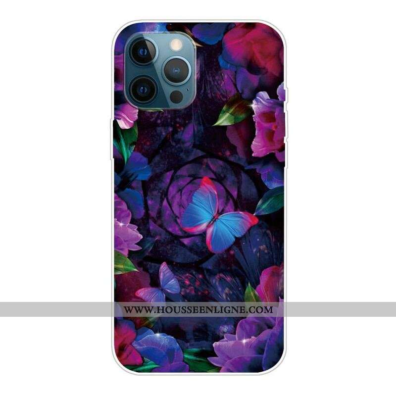 Coque iPhone 13 Pro Variation Papillons