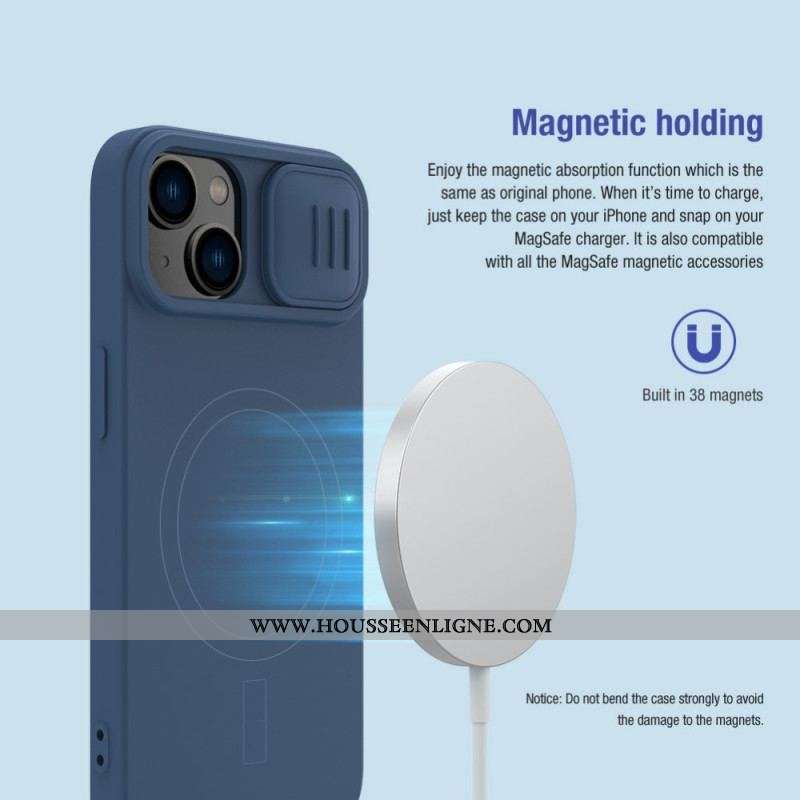 Coque iPhone 14 Plus Magnétique MagSafe CamShield Nillkin