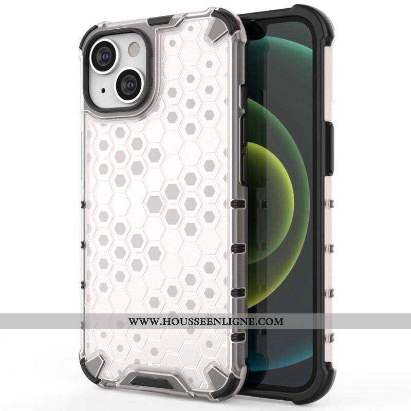 Coque iPhone 14 Style Nid d'Abeille
