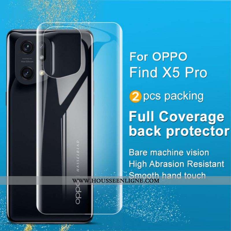 Film Protection Écran et Dos Oppo Find X5 Pro