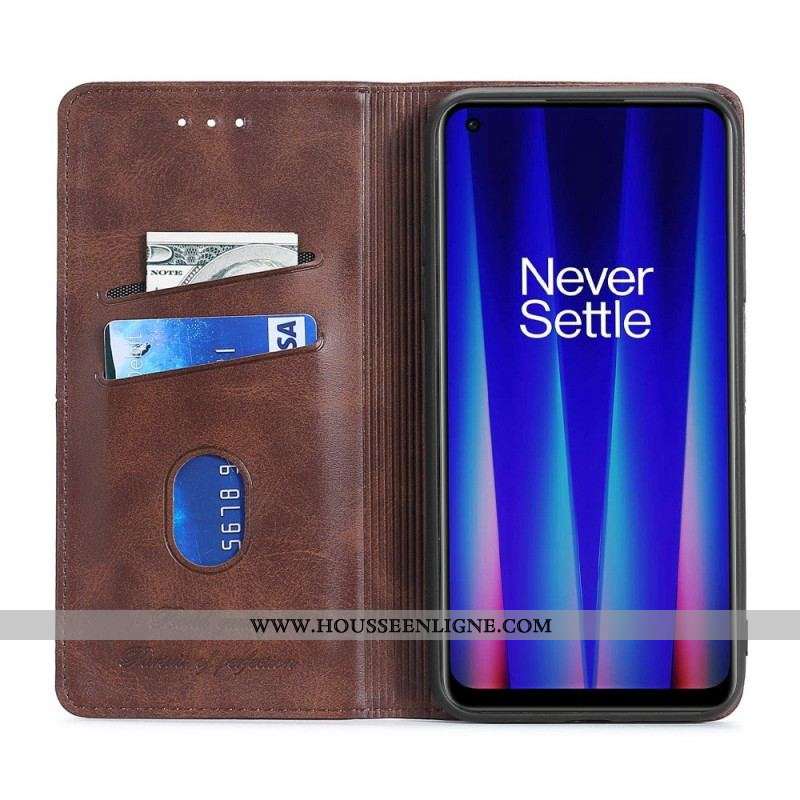 Flip Cover OnePlus Nord 2T 5G Coutures