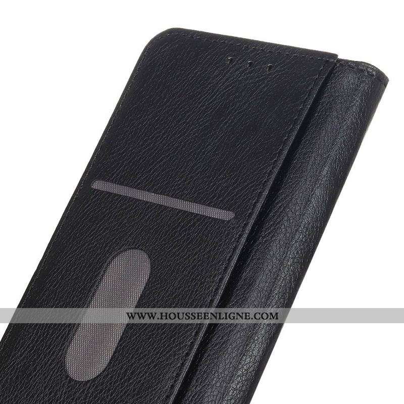 Flip Cover OnePlus Nord CE 2 Lite 5G Cuir Litchi Fendu