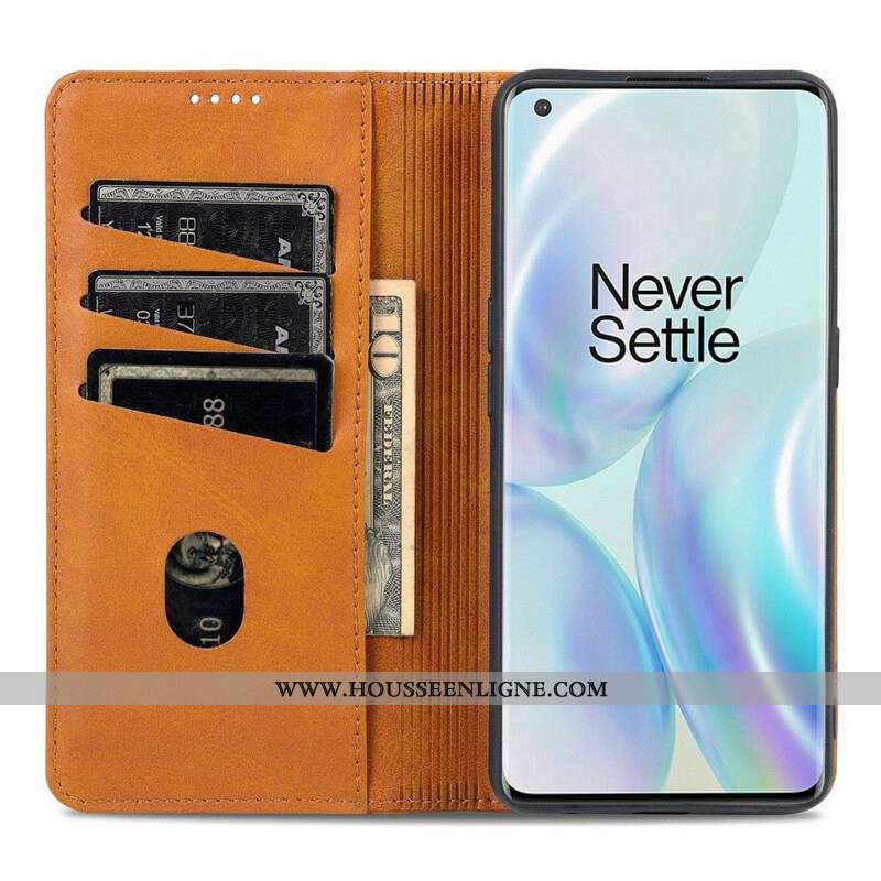 Flip Cover OnePlus Nord CE 5G Style Cuir AZNS