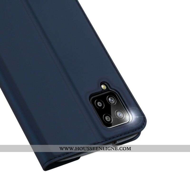 Flip Cover Samsung Galaxy A12 / M12 Skin Pro DUX DUCIS