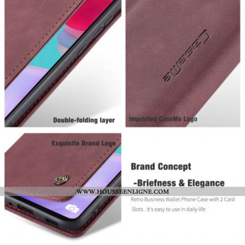 Flip Cover Samsung Galaxy A52 4G / A52 5G / A52s 5G CASEME Simili Cuir