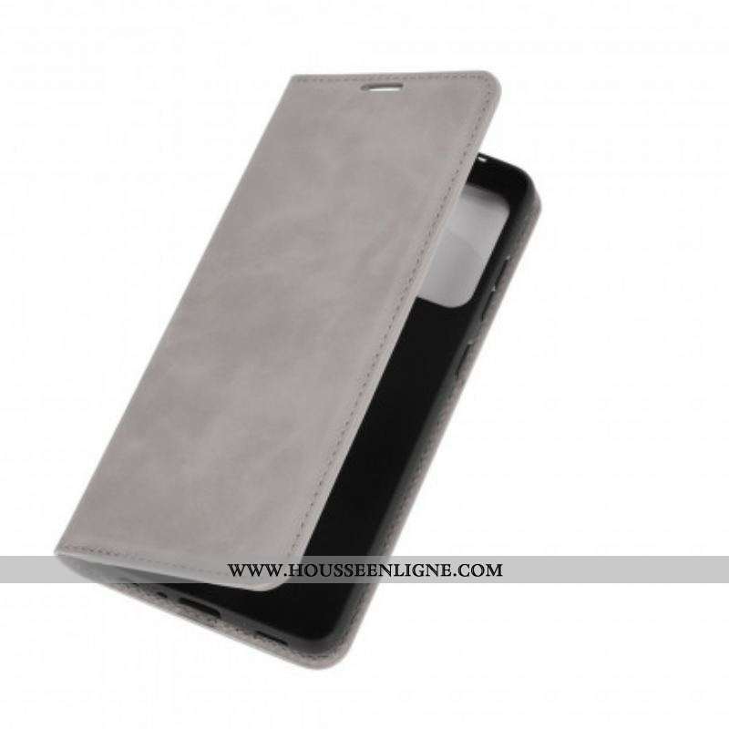 Flip Cover Samsung Galaxy A52 4G / A52 5G / A52s 5G Effet Cuir Douceur