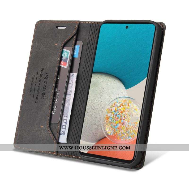 Flip Cover Samsung Galaxy A53 5G Simili Cuir GQ.UTROBE