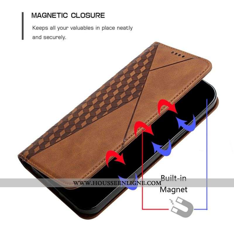 Flip Cover Samsung Galaxy A53 5G Style Cuir Motif 3D