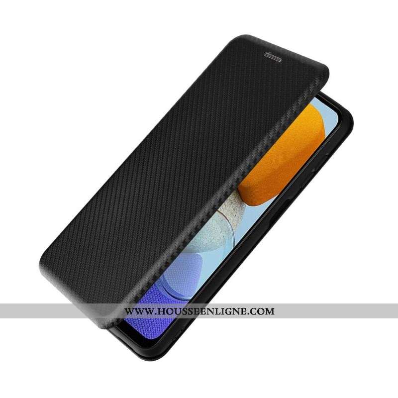 Flip Cover Samsung Galaxy M23 5G Fibre Carbone