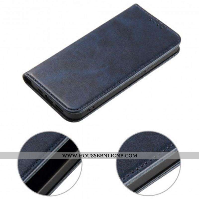 Flip Cover Samsung Galaxy S21 5G Effet Cuir Business Style