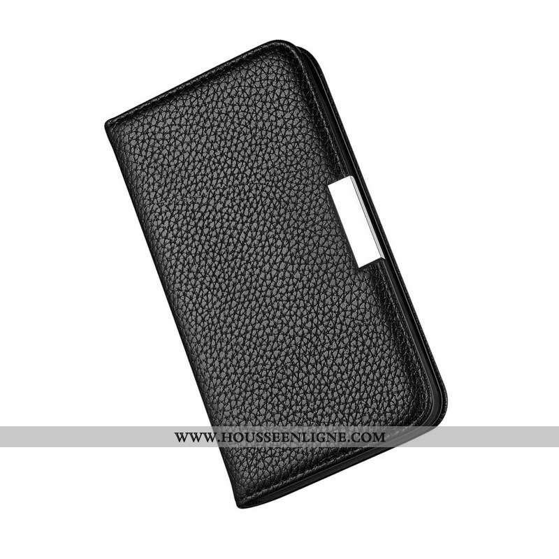 Flip Cover Samsung Galaxy S21 5G Simili Cuir Litchi Ultra Chic