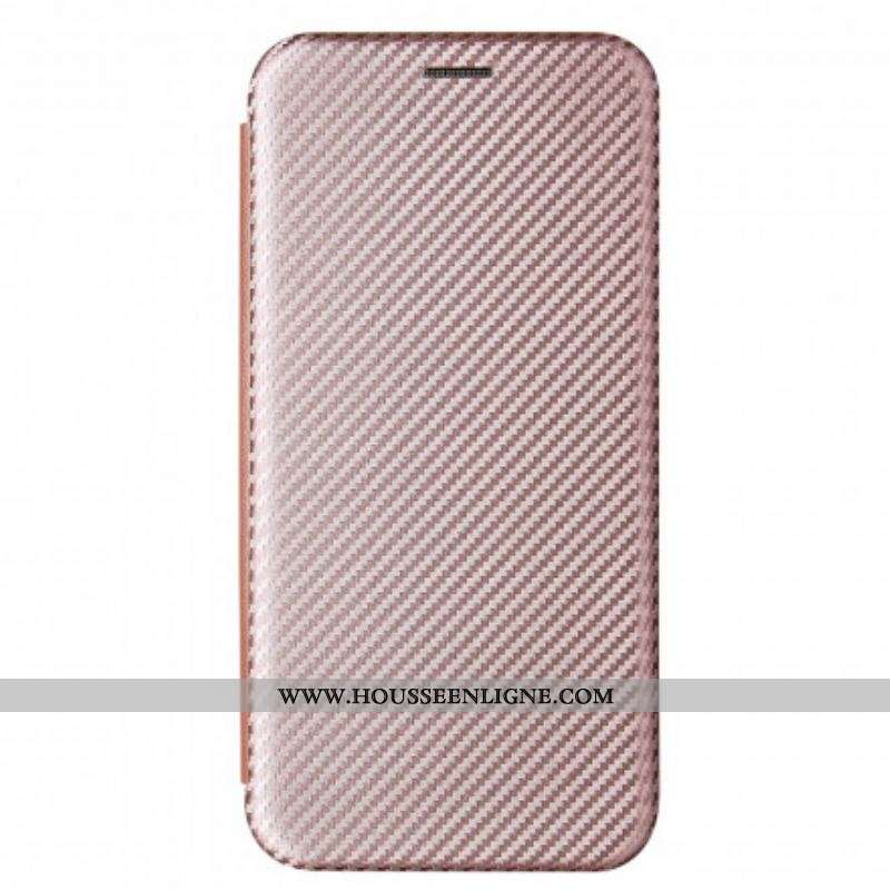 Flip Cover Samsung Galaxy S21 Plus 5G Fibre Carbone