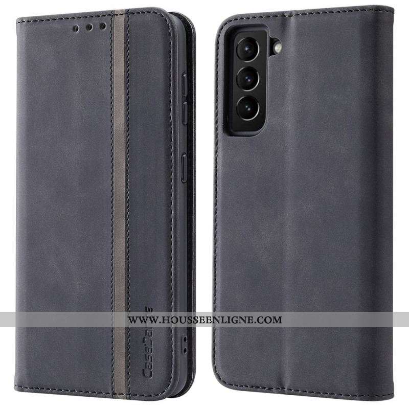 Flip Cover Samsung Galaxy S22 5G Simili Cuir CASEDANCE