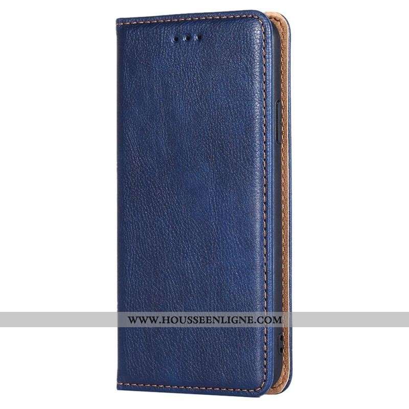 Flip Cover Samsung Galaxy S23 Plus 5G Simili Cuir Coutures