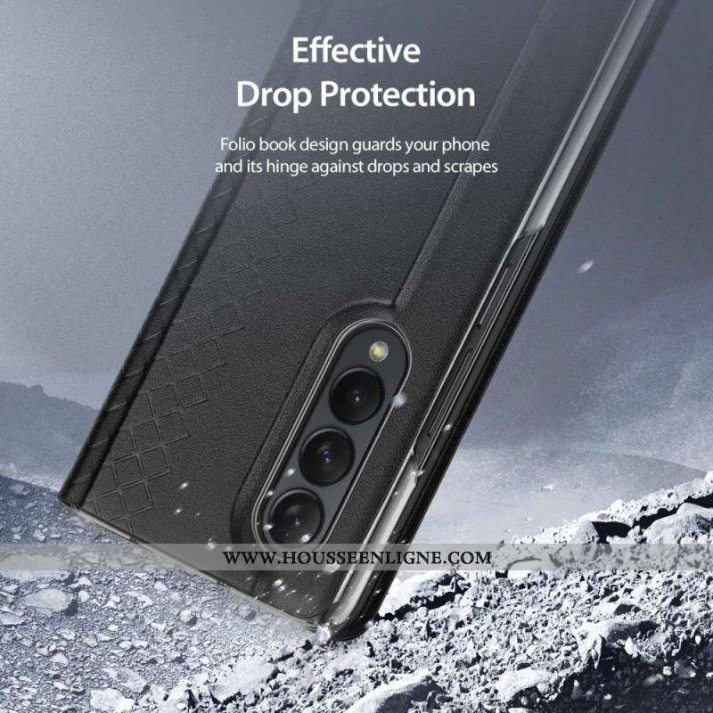 Flip Cover Samsung Galaxy Z Fold 4 DUX DUCIS Bril Series