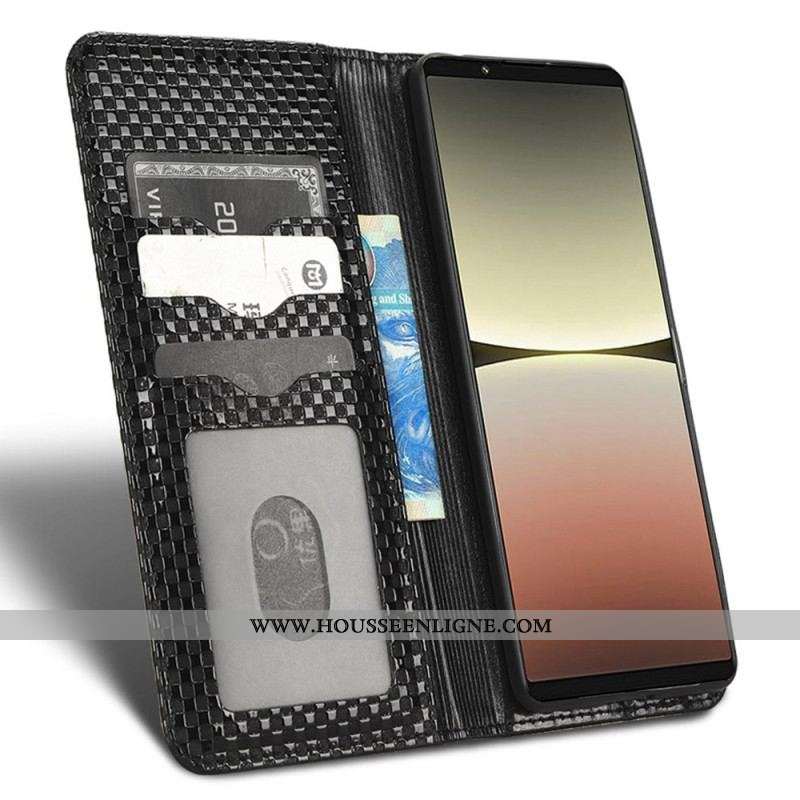 Flip Cover Sony Xperia 5 IV Texturée