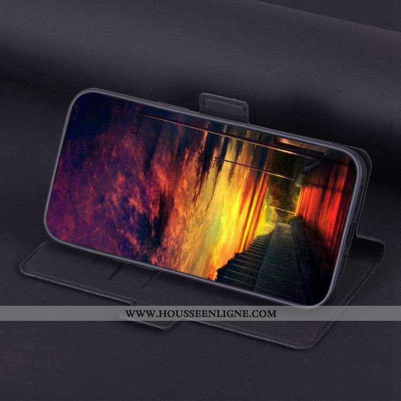 Flip Cover Sony Xperia 5 IV Ultra Fine Bicolore