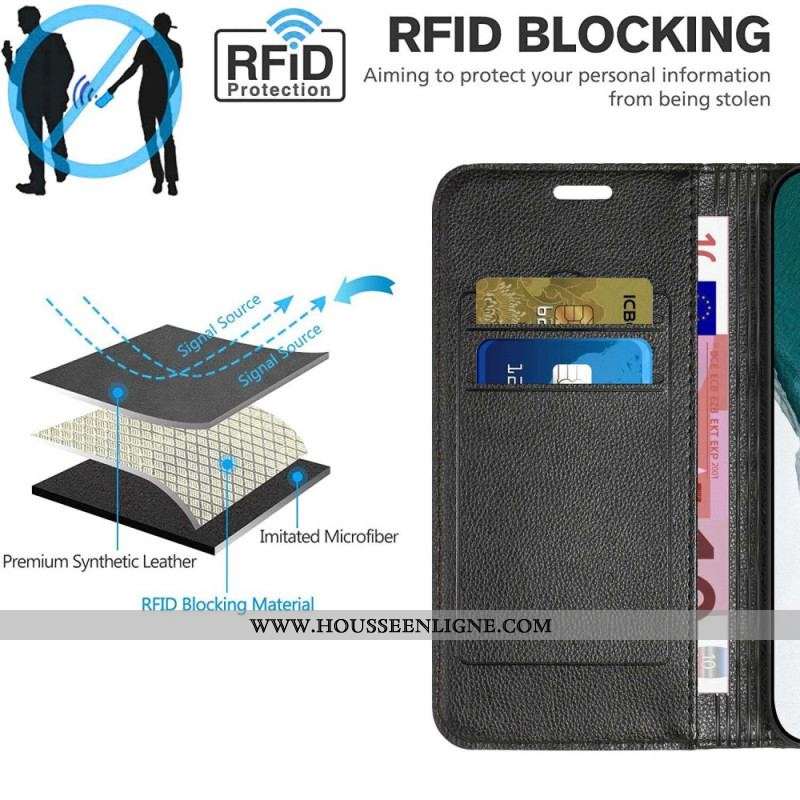 Flip Cover Xiaomi 12 / 12X Losanges RFID