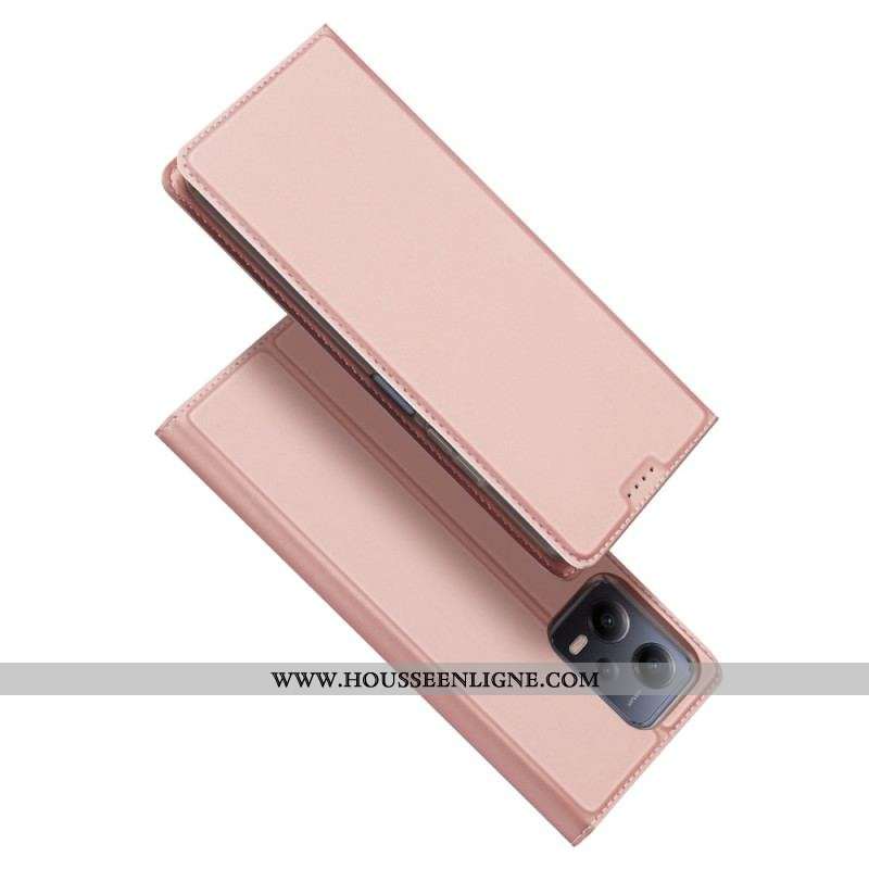 Flip Cover Xiaomi Reddmi Note 12/Poco X5 5G Skin-Pro Series Dux Ducis