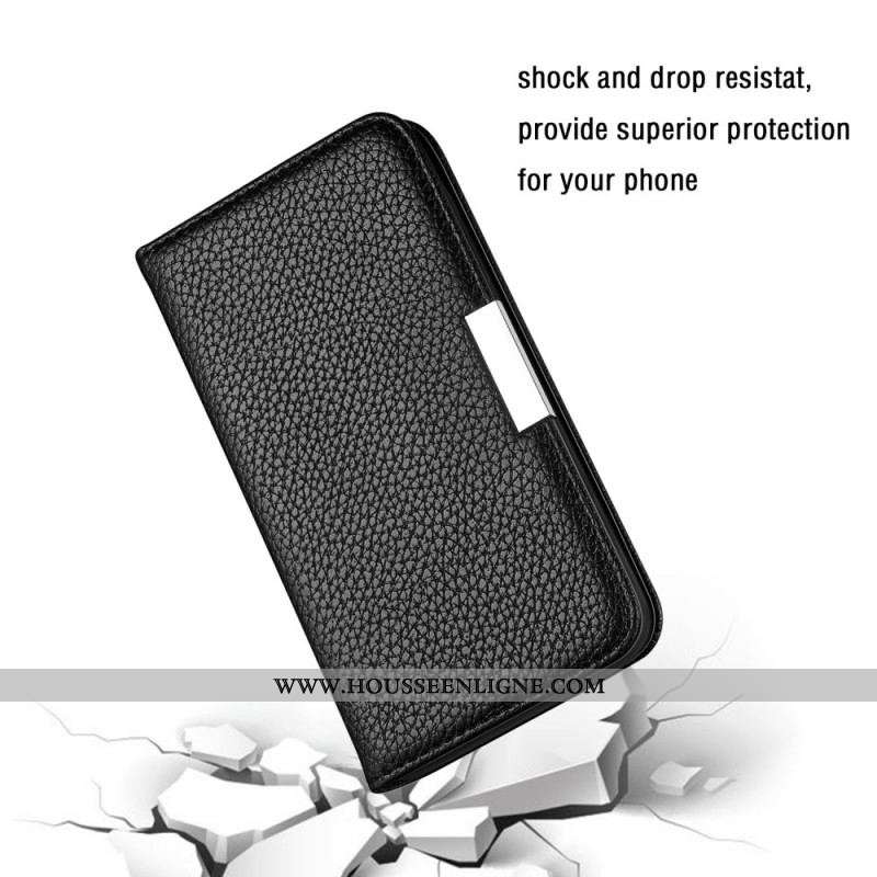 Flip Cover Xiaomi Redmi Note 10 Pro Simili Cuir Litchi Ultra Chic
