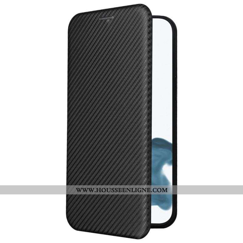 Flip Cover iPhone 14 Pro Max Fibre Carbone