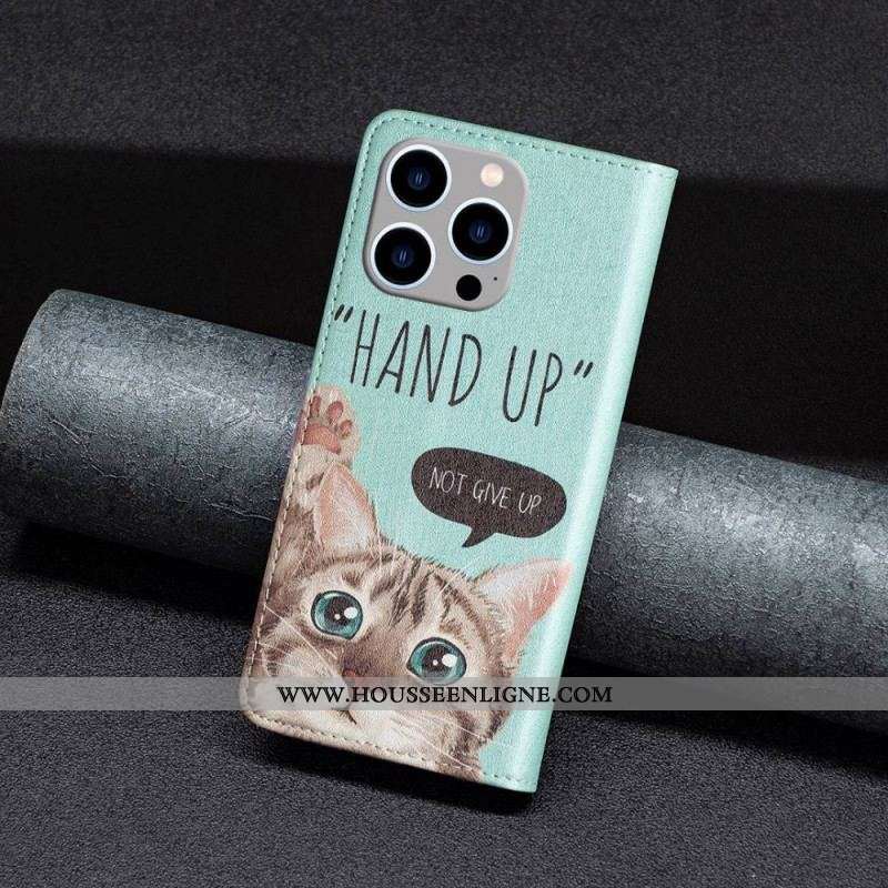 Flip Cover iPhone 14 Pro Max Hand Up